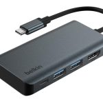 Belkin USB C Hub 4K HDMI Multiport Adapter for Laptops-0