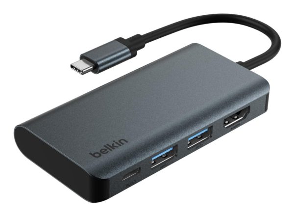 Belkin USB C Hub 4K HDMI Multiport Adapter for Laptops-0