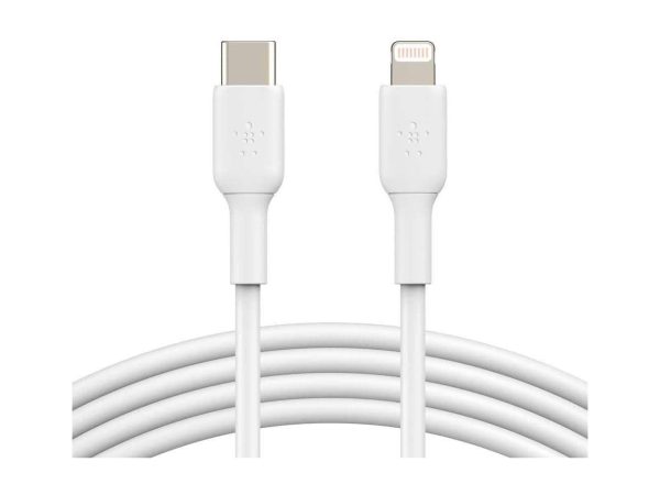 Belkin Lightning Cable USB C Charging Cable 1 Meter White-3