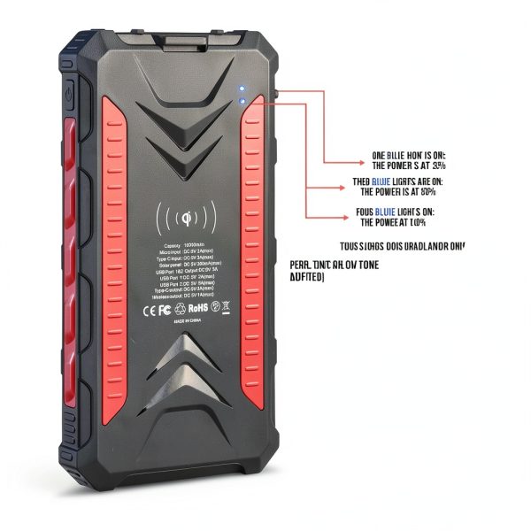 HOM Solar Power Bank 16000mAh Waterproof Outdoor Charger-0